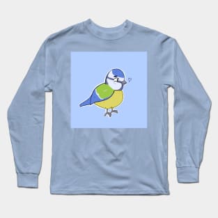 Blue Tit Long Sleeve T-Shirt